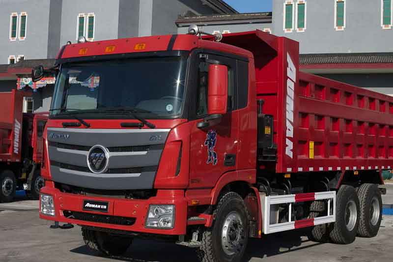 福田戴姆勒 欧曼gtl 9系重卡 380马力 6x4自卸车(bj3259dlpkb-xb)