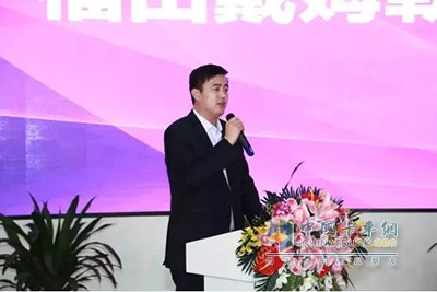 福田戴姆勒汽车营销公司副总理刘刚先生发言