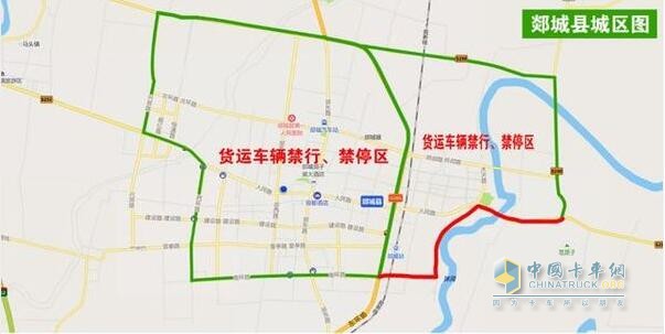 2020年1月5日起,郯城县城区货运车辆起全天禁行
