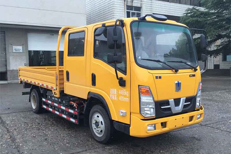 36米双排栏板式 88kwh 纯电动轻卡载货车(dnc1049jbevk1)