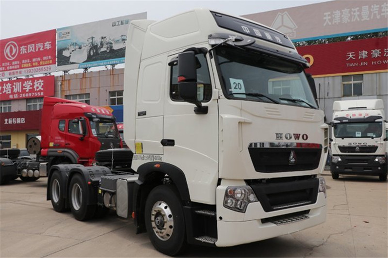 中国重汽 howo t7h重卡 460马力 6x4 国五 牵引车(16挡(zz4257w324he