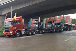联合卡车在广州开展大型巡展活动 霸气外形受关注