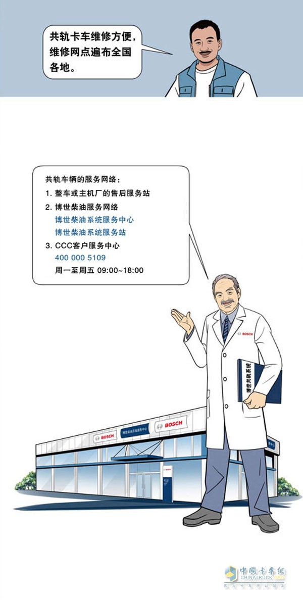 共轨汽车维修方便