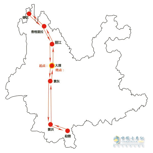 力帆时骏2015 PROJEN(铂骏)•翼骏专场试乘体验活动路线图