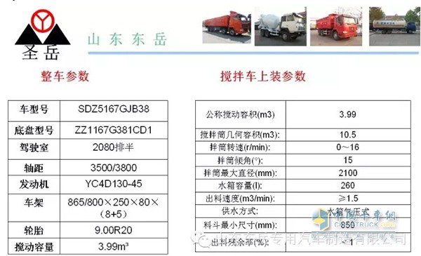 重汽HOWO轻卡小方量搅拌车