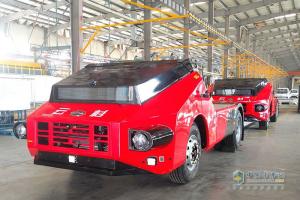 加速自动驾驶卡车商业落地 比亚迪无座舱式港口专用牵引车正式下线