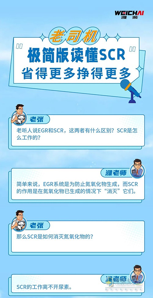 SCR工作原理 选用正品尿素 更省钱