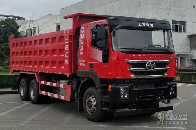 上汽红岩 杰狮C6 重载版 480马力 6X4 6.6米自卸车(国六)(CQ3257HD12484) 