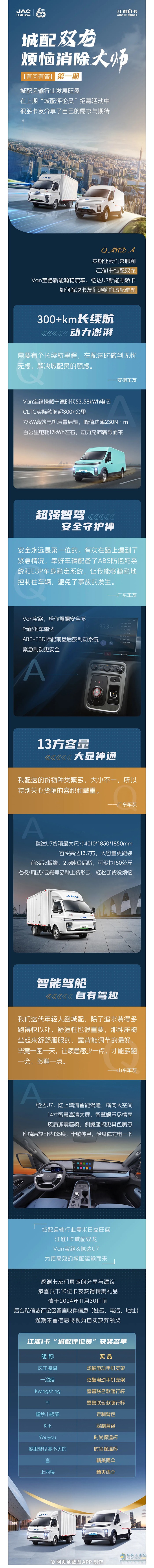 江淮1卡:“城配评论员”烦恼的难题，城配双龙轻松拿捏