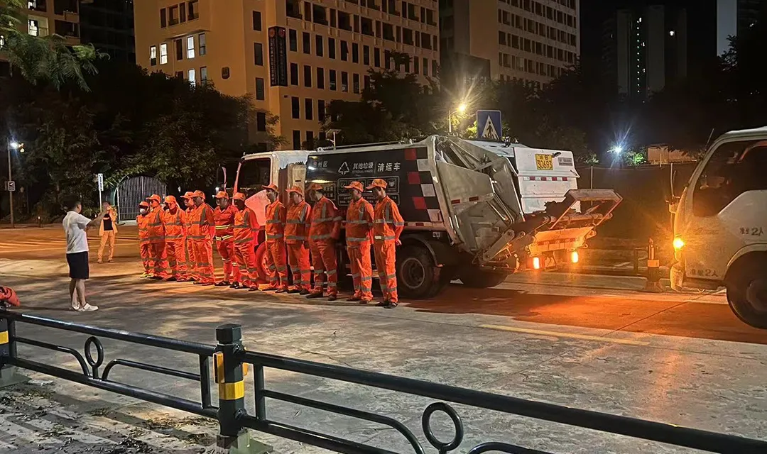 台风“摩羯”过境，福龙马海南项目公司全力抢险救灾，共护家园