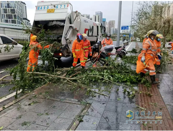 台风“摩羯”过境，福龙马海南项目公司全力抢险救灾，共护家园