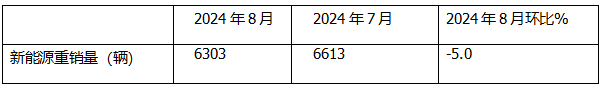 8月新能源重卡:销6303辆涨1.17倍，徐工夺冠，三一\解放争第二；江淮领涨