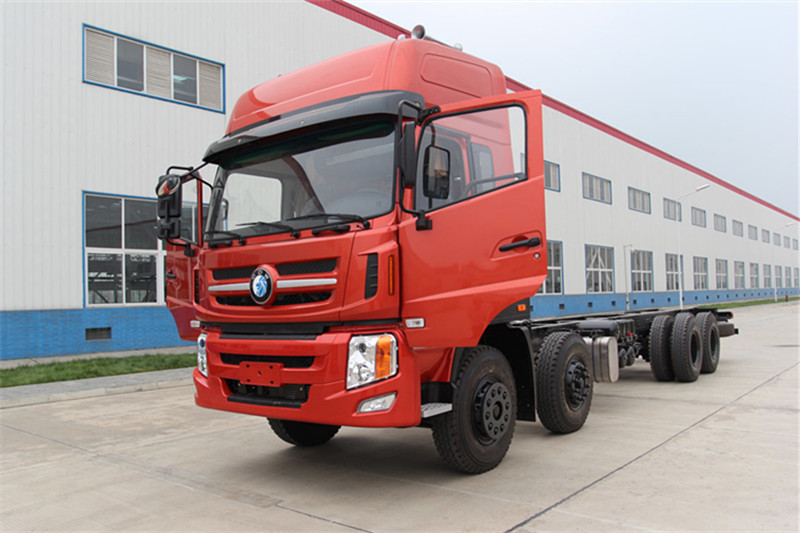 重汽王牌 W5B-H重卡 340马力 8X4 9.6米 国四仓栅式载货车(435后桥)(CDW5310CCYA1T4J)