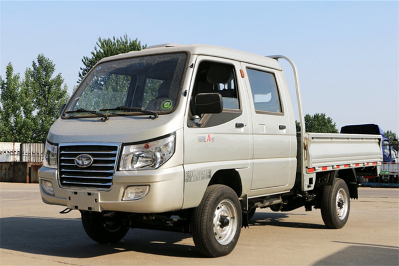 唐骏欧铃 赛菱A6 1.24L 88马力 汽油/CNG 2.56米 国四双排栏板微卡(ZB1034ASC3F)