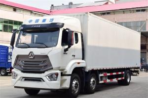 中国重汽 豪瀚N5G重卡 280马力 6X2 国五9.73米厢式载货车(ZZ5255XXYM56C3E1)