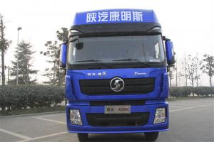 陕汽康明斯 德龙X3000 轻量化版 385马力 8X4 9.55米 国五栏板载货车(SX13104C456)