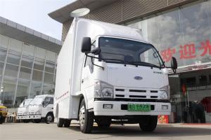 庆铃汽车 五十铃EV100 4.5T 4.25米单排 96.77kWh 纯电动厢式轻卡(续航315)载货车(QL5041XXYBEVECCA2)