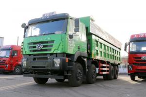 上汽红岩 新金刚M500 390马力 8X4 7.6米 国五 自卸车(CQ3316HTVG366L)