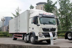 中国重汽 HOWO T5G重卡 280马力 6X2 9.61米 国五 厢式载货车(标箱)(ZZ5257XXYM56CGE1)