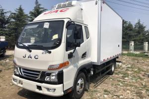 江淮 骏铃V3 129马力 4X2 3.7米 国六 冷藏车(HFC5045XLCP32K2C7S)