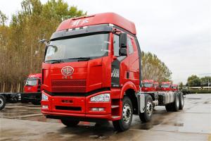 一汽解放 J6P重卡 复合型 420马力 8X4 9.5米 国五栏板载货车(CA1310P66K2L7T4E5)